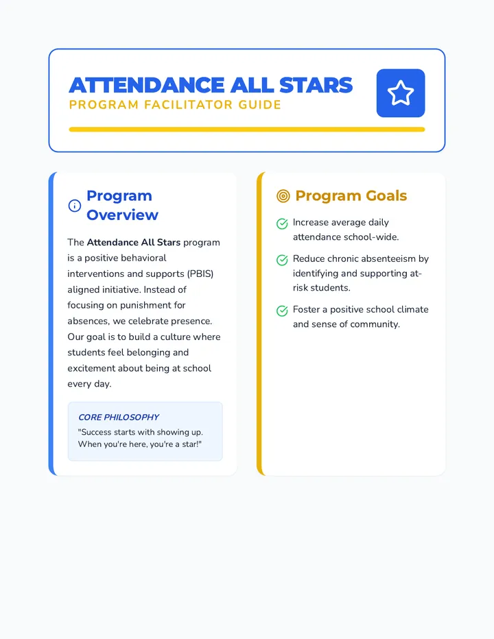 Program Facilitator Guide