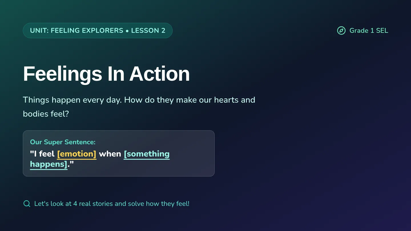 Feeling Scenarios Slides