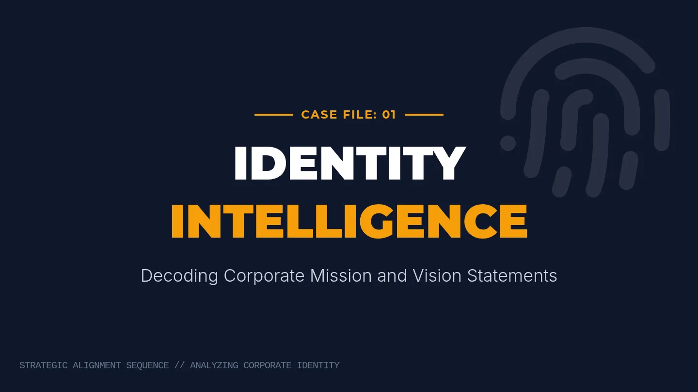 Identity Intelligence Slides