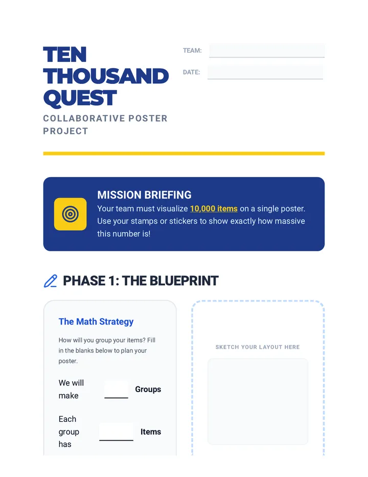 Ten Thousand Quest Activity