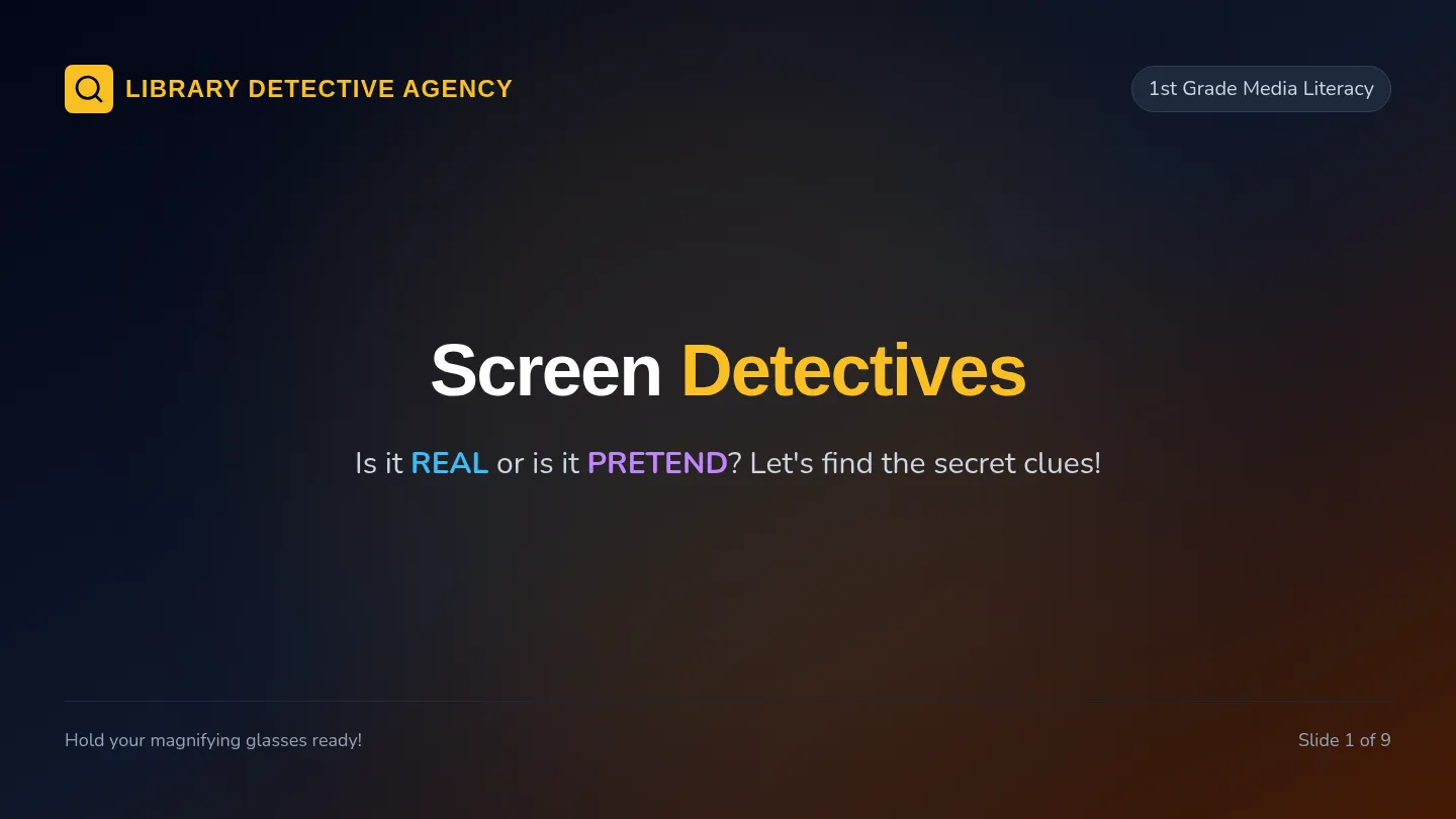 Screen Detectives Slides