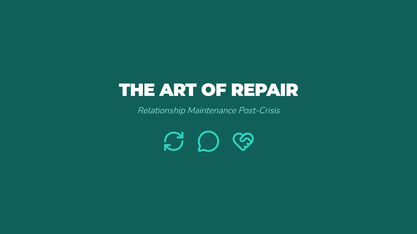 Art of Repair Slides