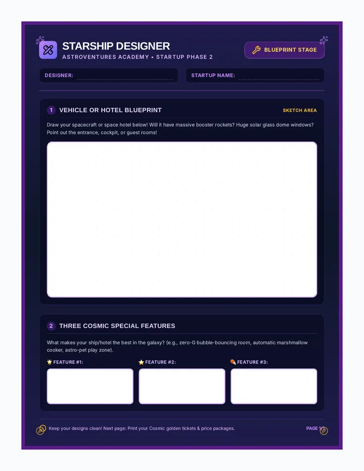 Starship Designer Sheet
