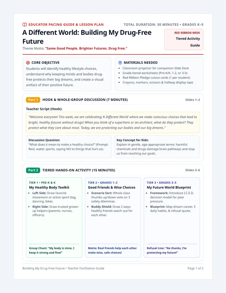 Drug Free Future Facilitation Guide