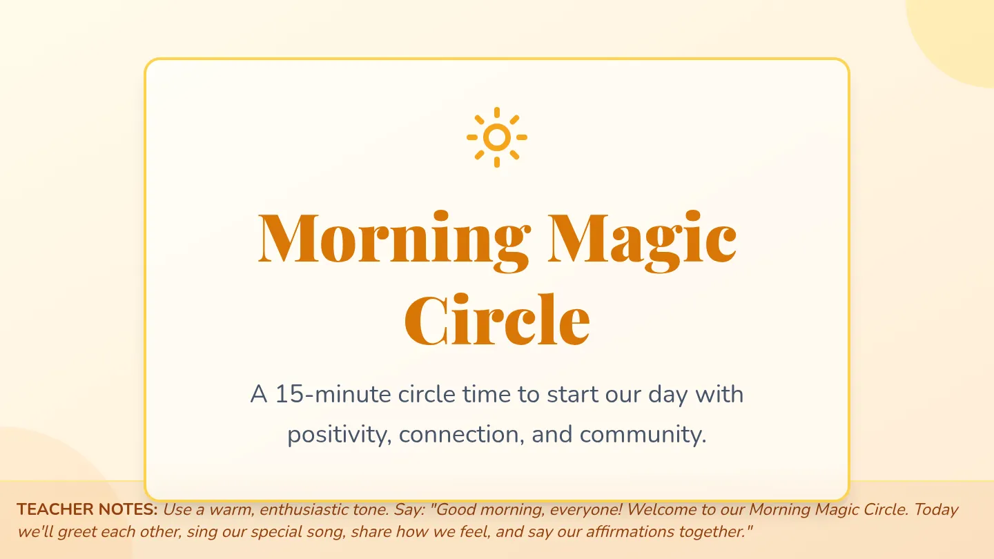 Morning Magic Slides