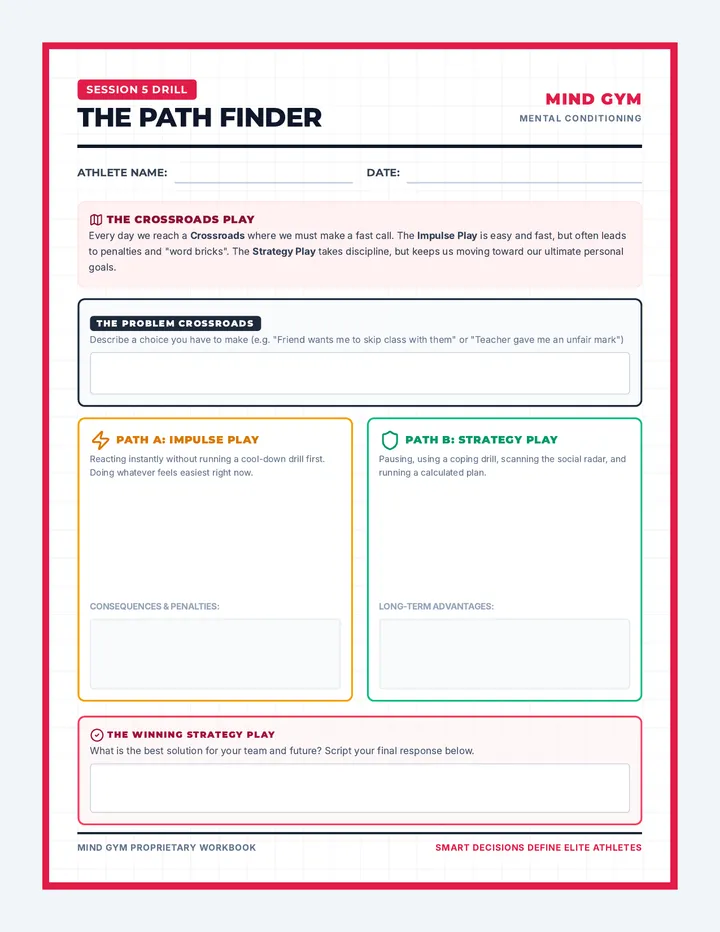Path Finder Student Worksheet