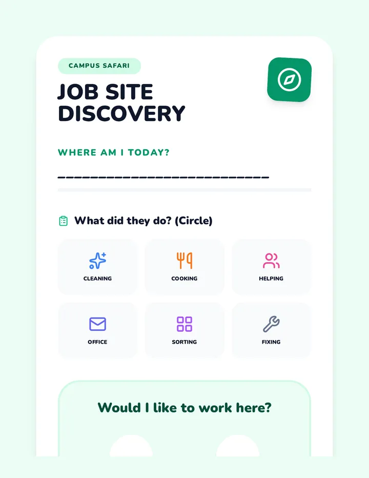 Job Site Discovery Log