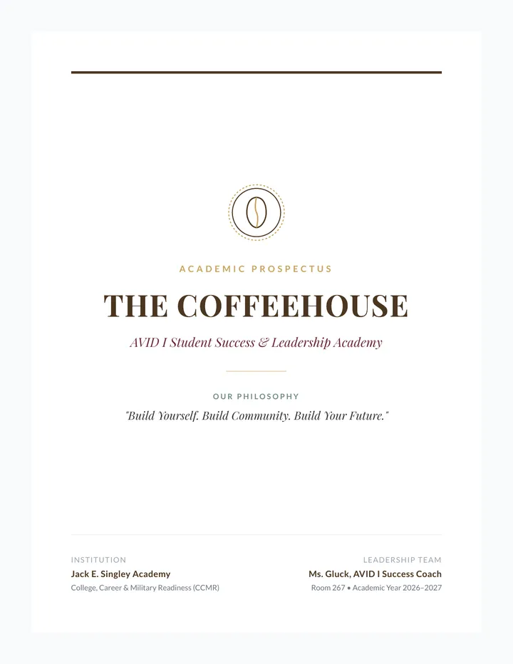 Coffeehouse Syllabus