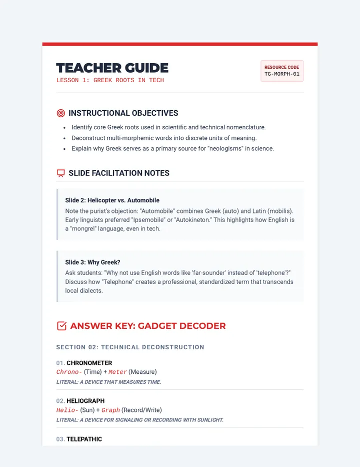 Tech Genesis Teacher Guide