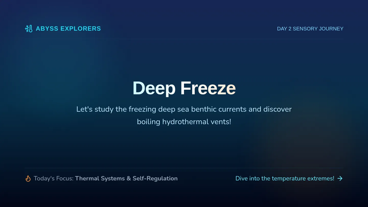 Deep Freeze Slides