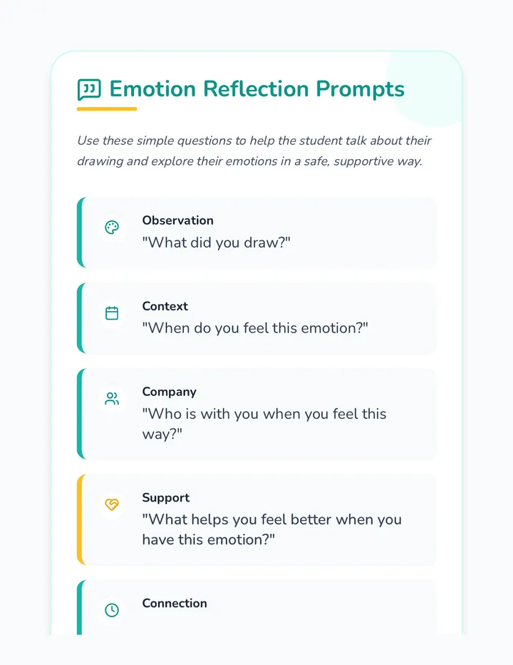 Emotion Reflection Prompts Guide