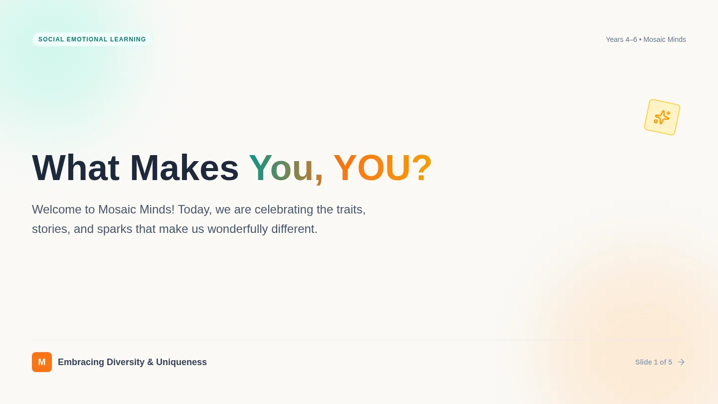 Mosaic Minds Slides