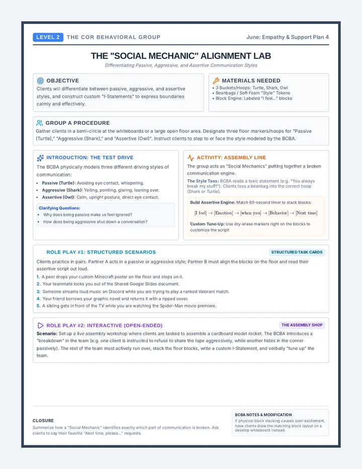 Speak Up Stand Out Lesson Guide
