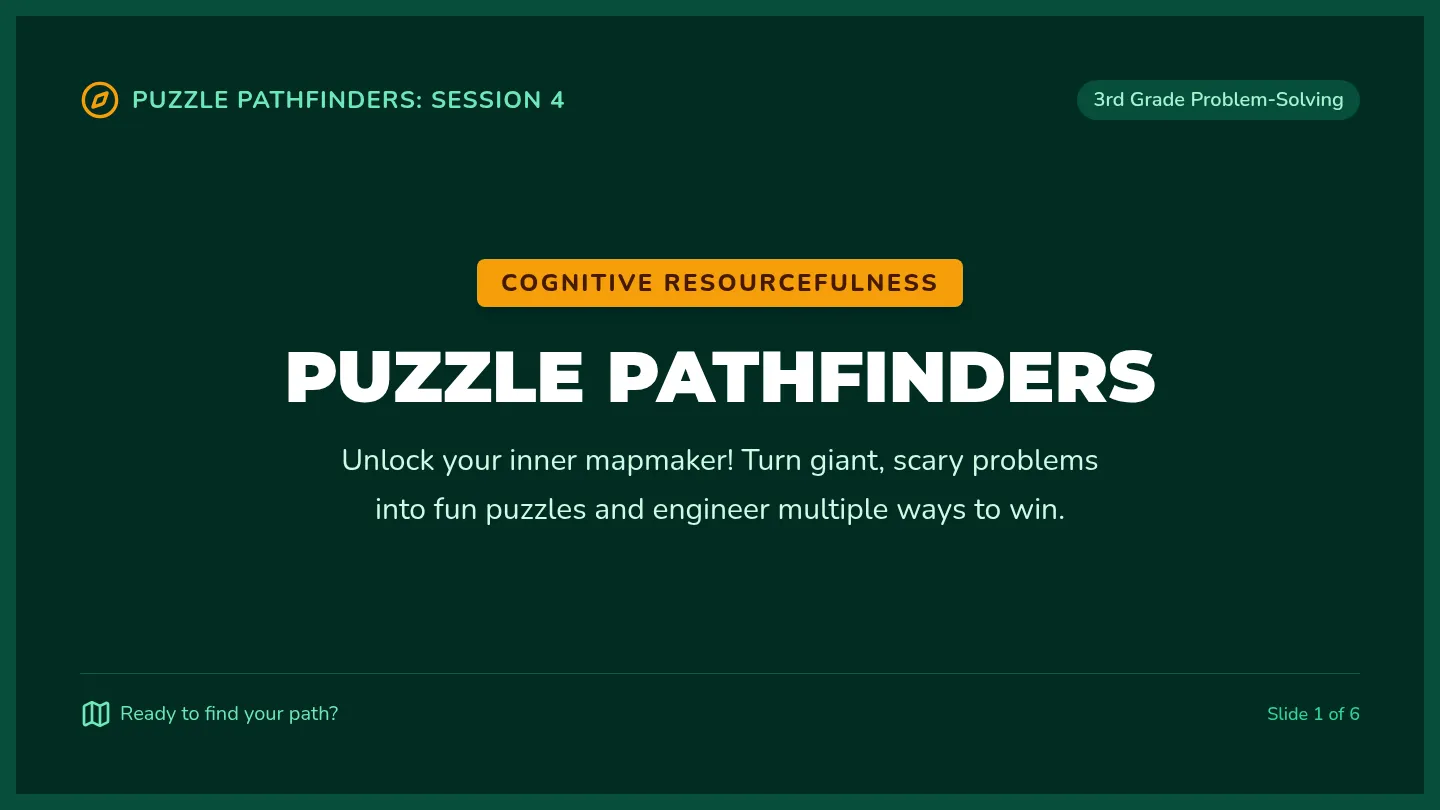 Puzzle Pathfinders Slides