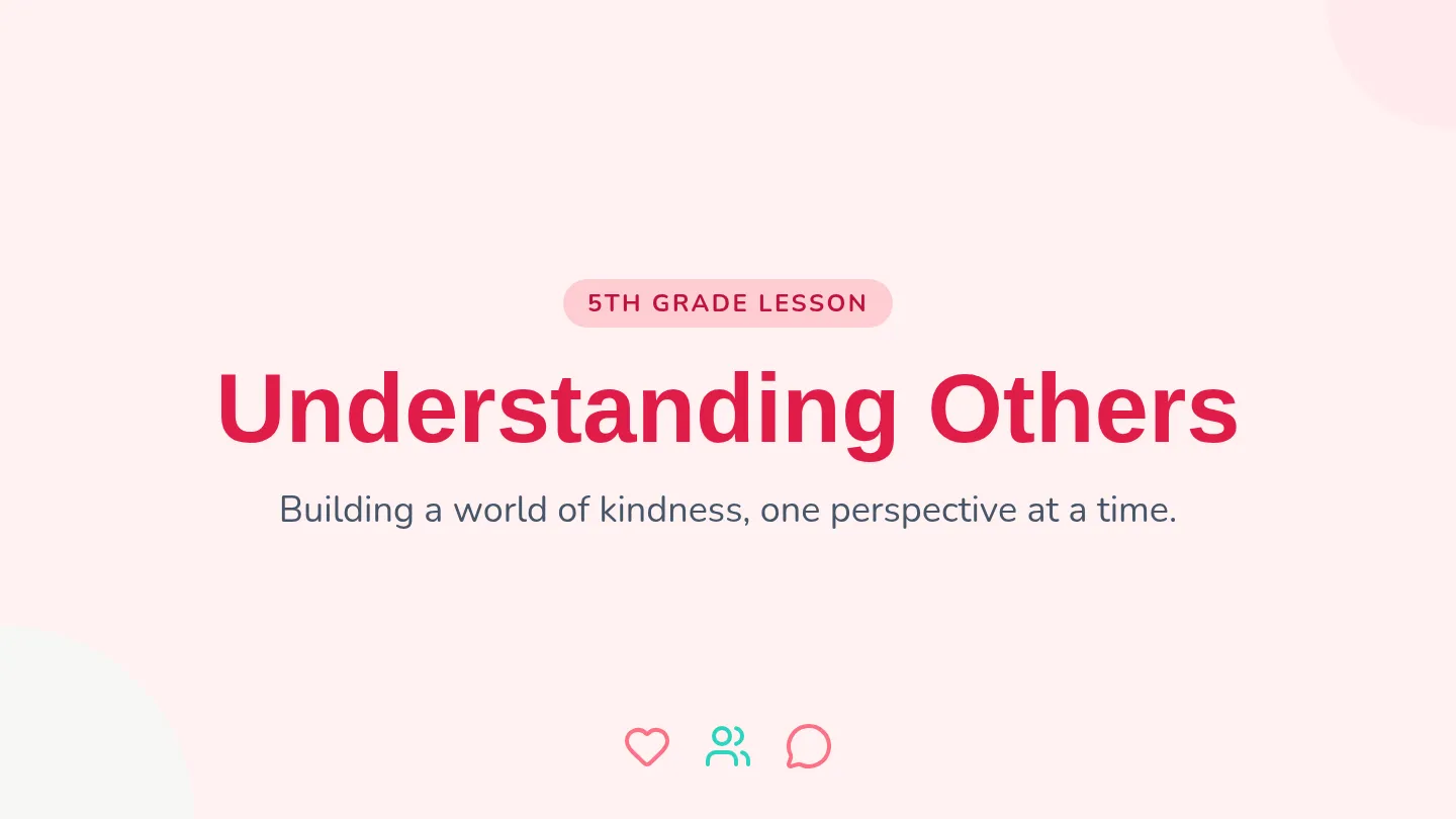 Understanding Others Slides