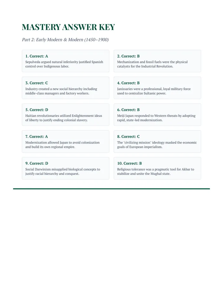 Modern Transformations Answer Key