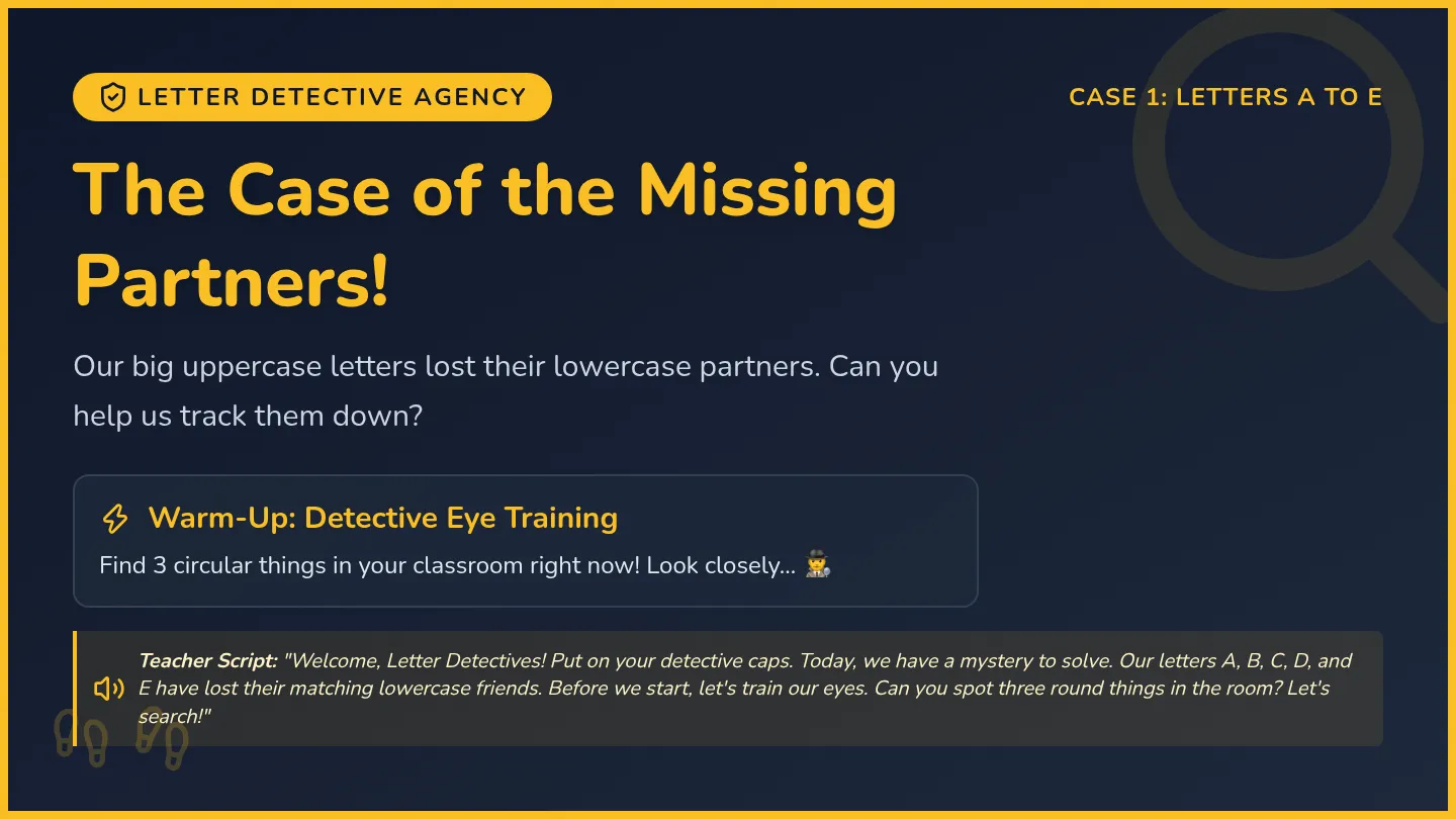 Case 1 Detective Slides