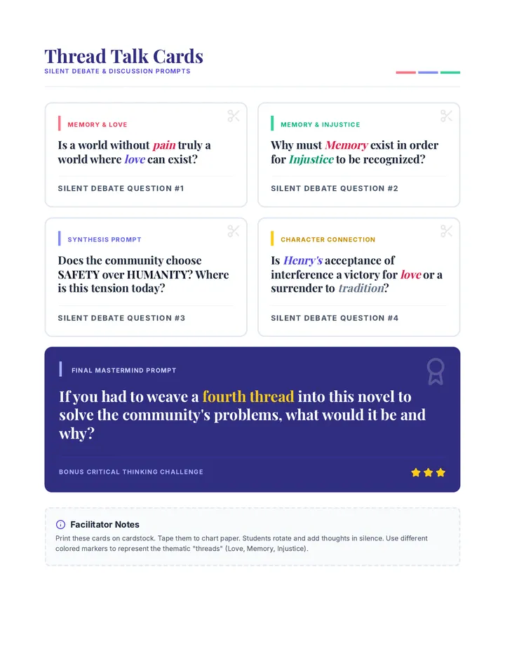Thread Talk Cards