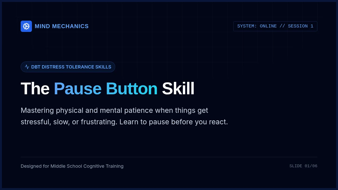 Pause Button Slides