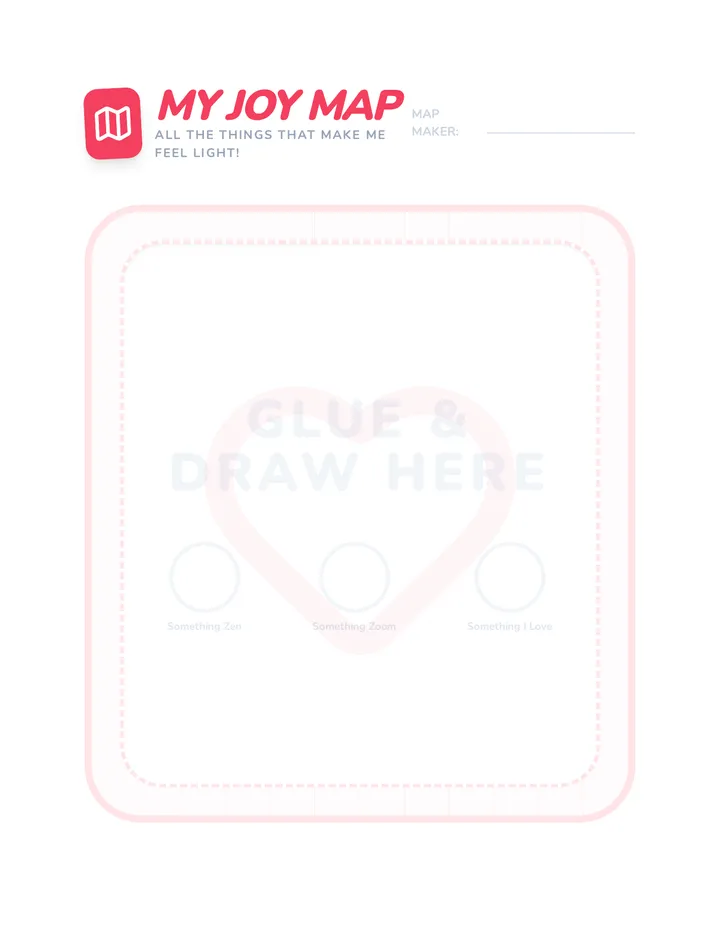 My Joy Map Template