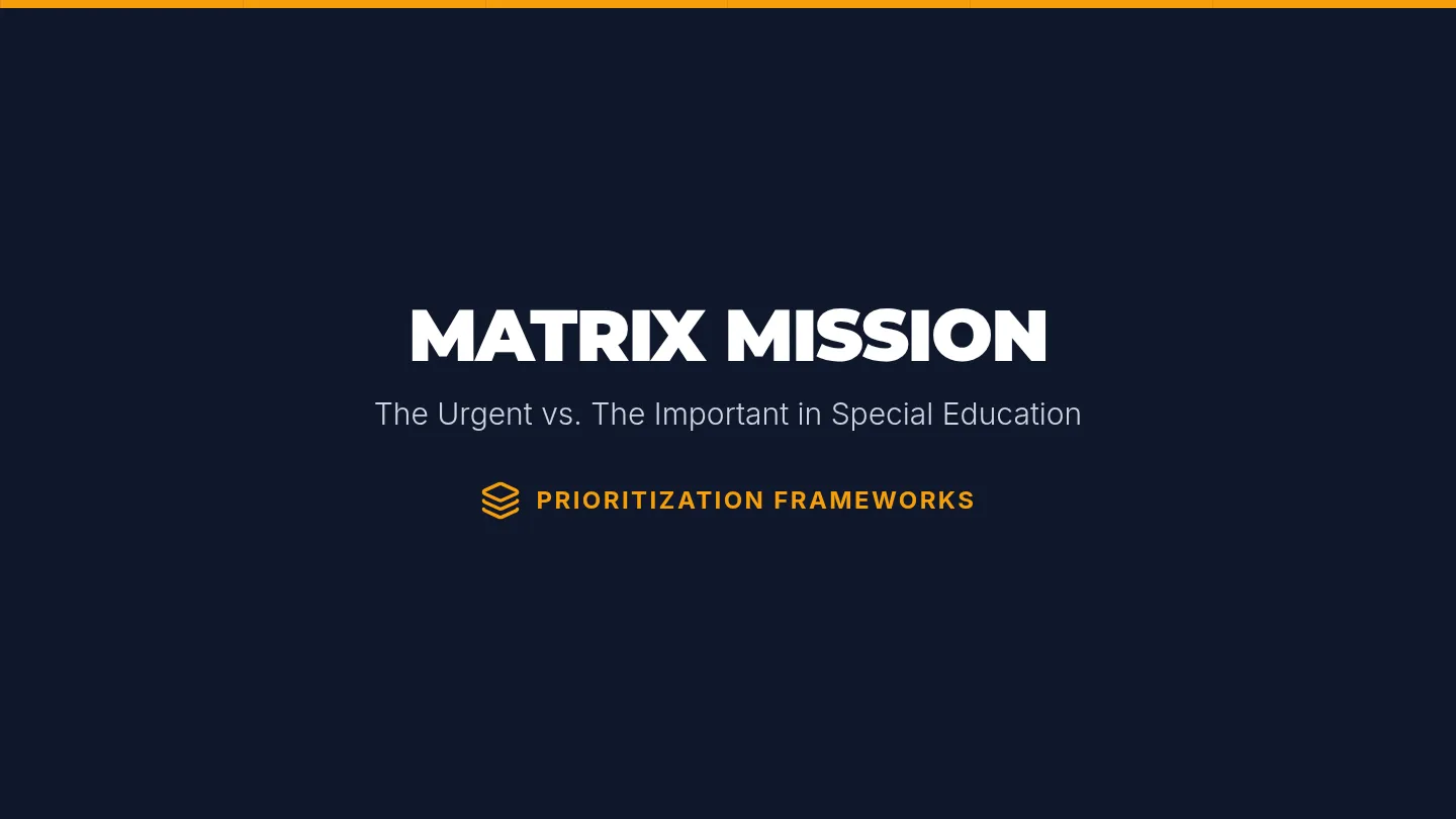 Matrix Mission Slides