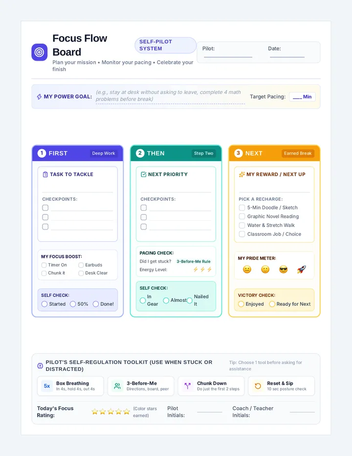 Focus Flow Board