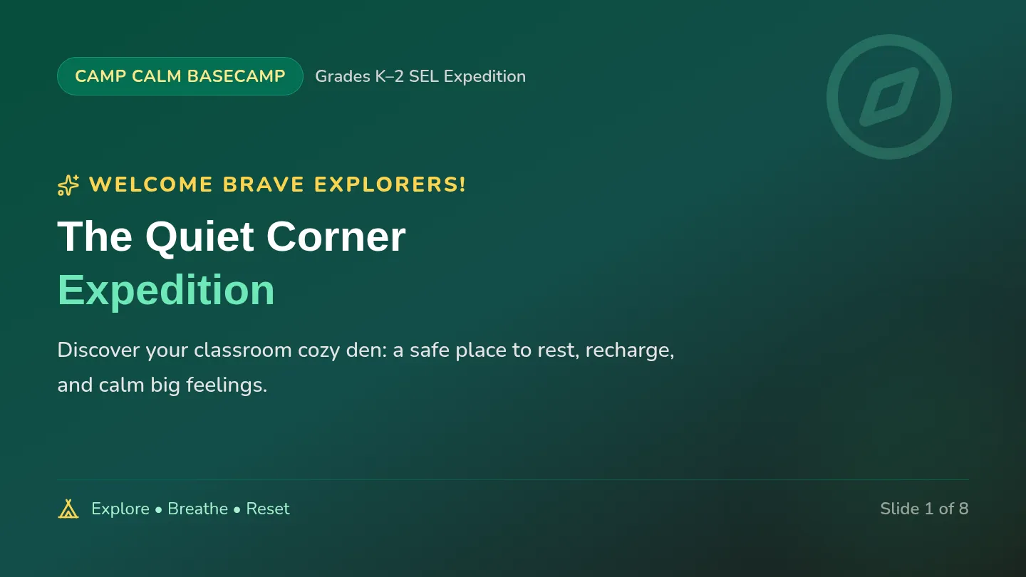 Quiet Corner Slides