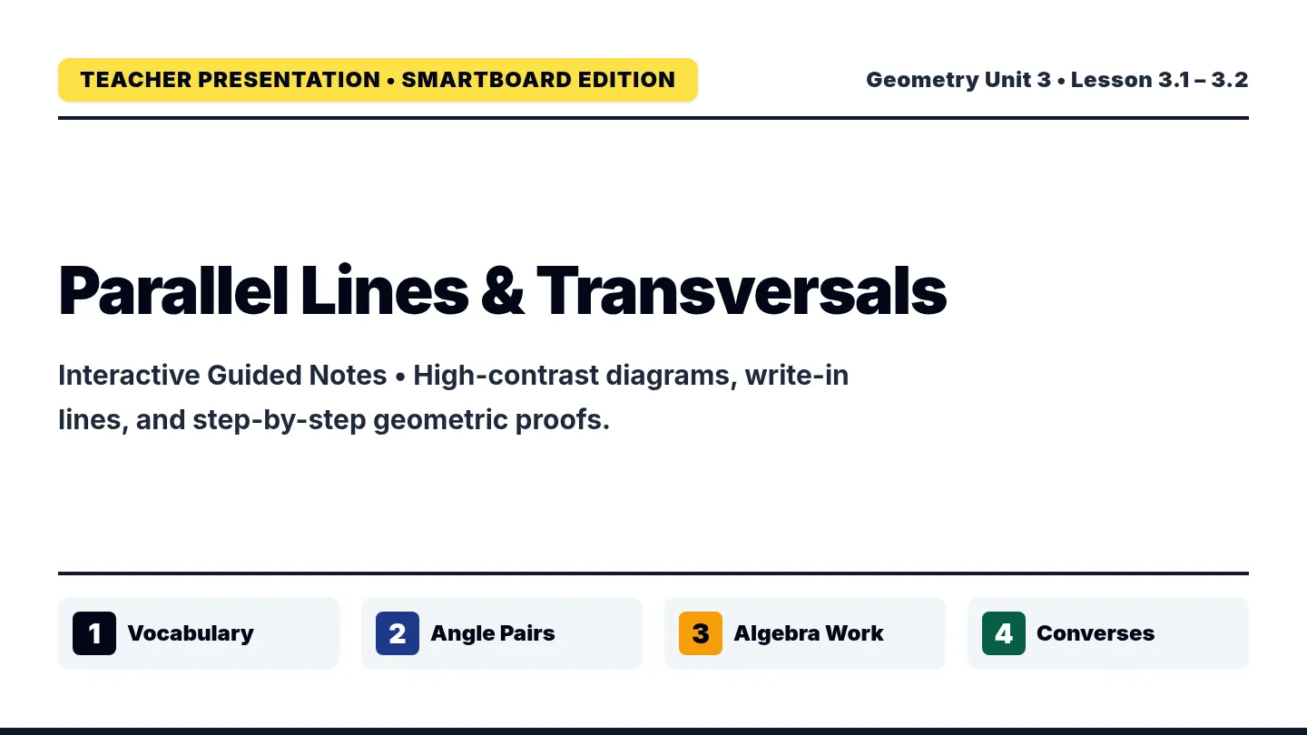 Parallel Fill In Slides