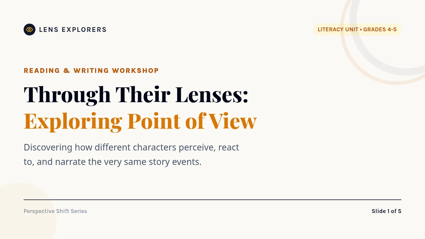 Lens Explorers Slides