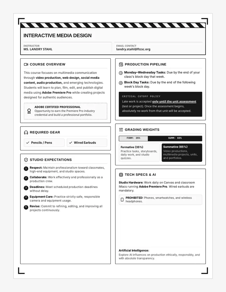 Media Design Brief