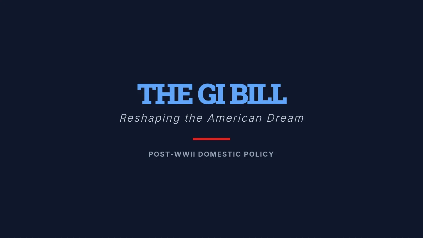 GI Bill Impact • Lesson • Lenny.com
