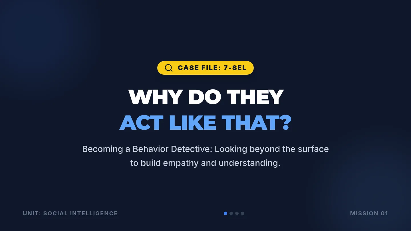 Behavior Detective Slides