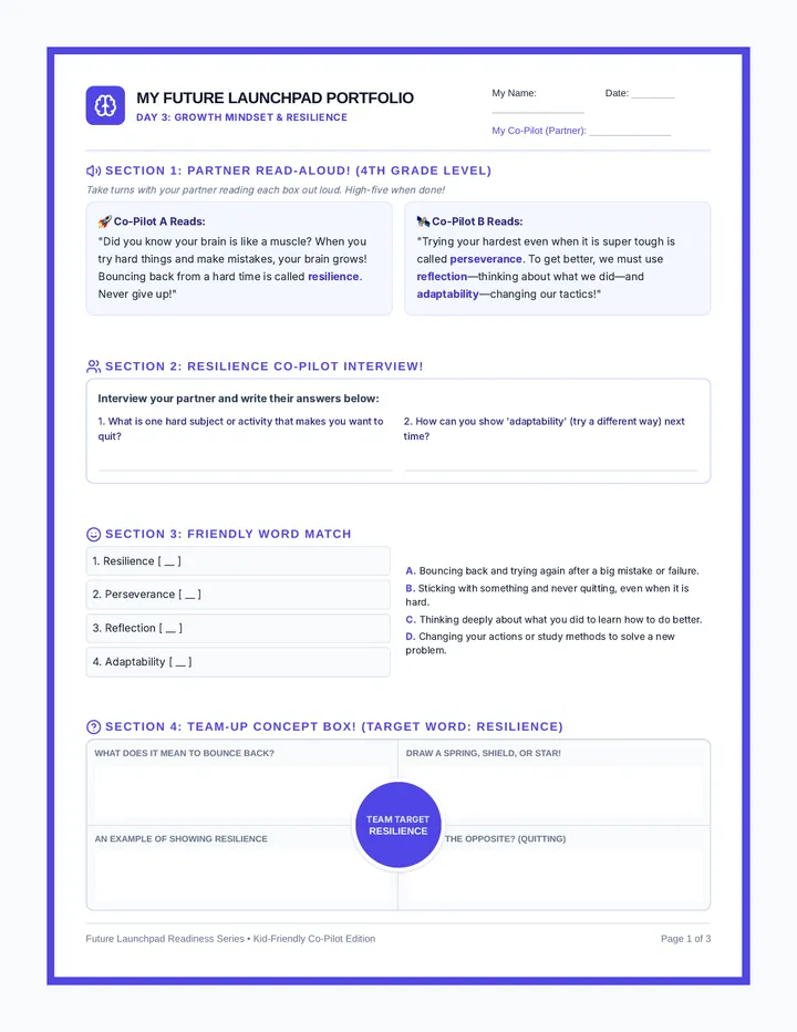 Day 3 Mindset Workbook