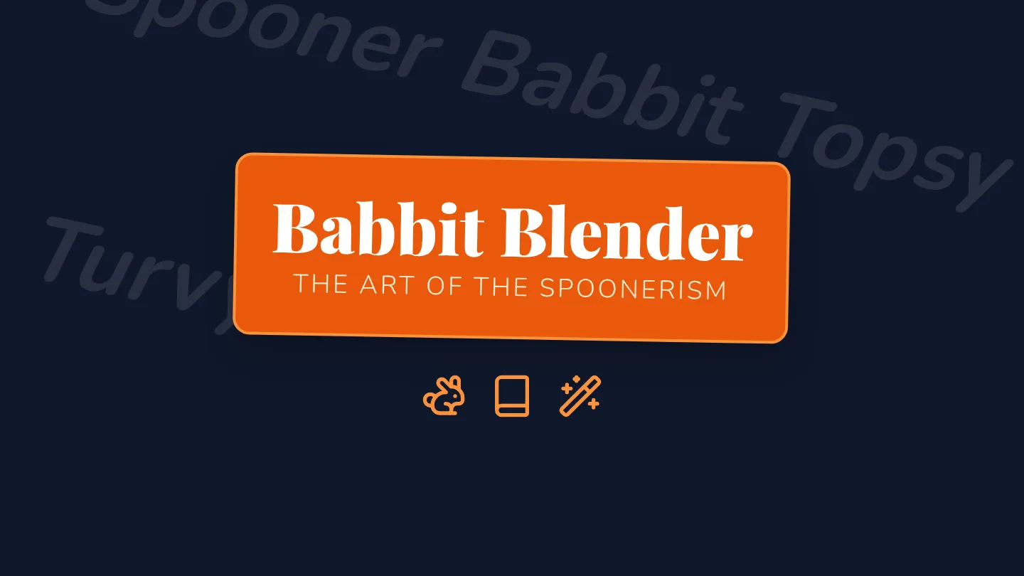 Babbit Blender Slides
