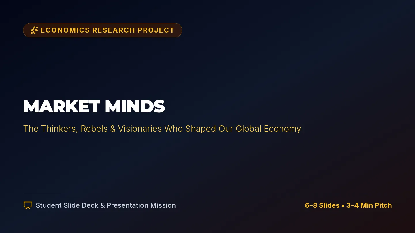 Market Minds Kickoff Slides