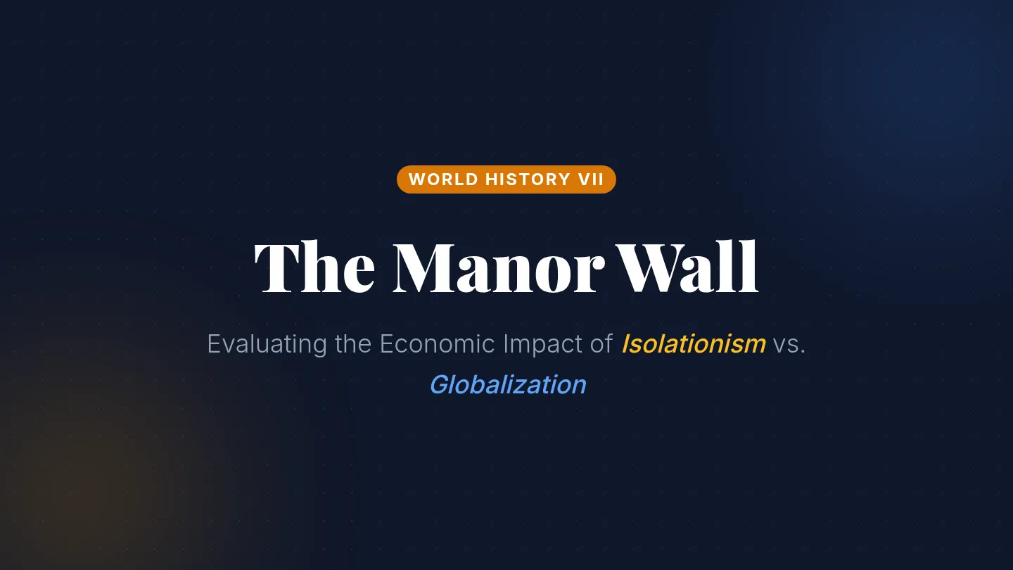 Manor to Metropolis Slides