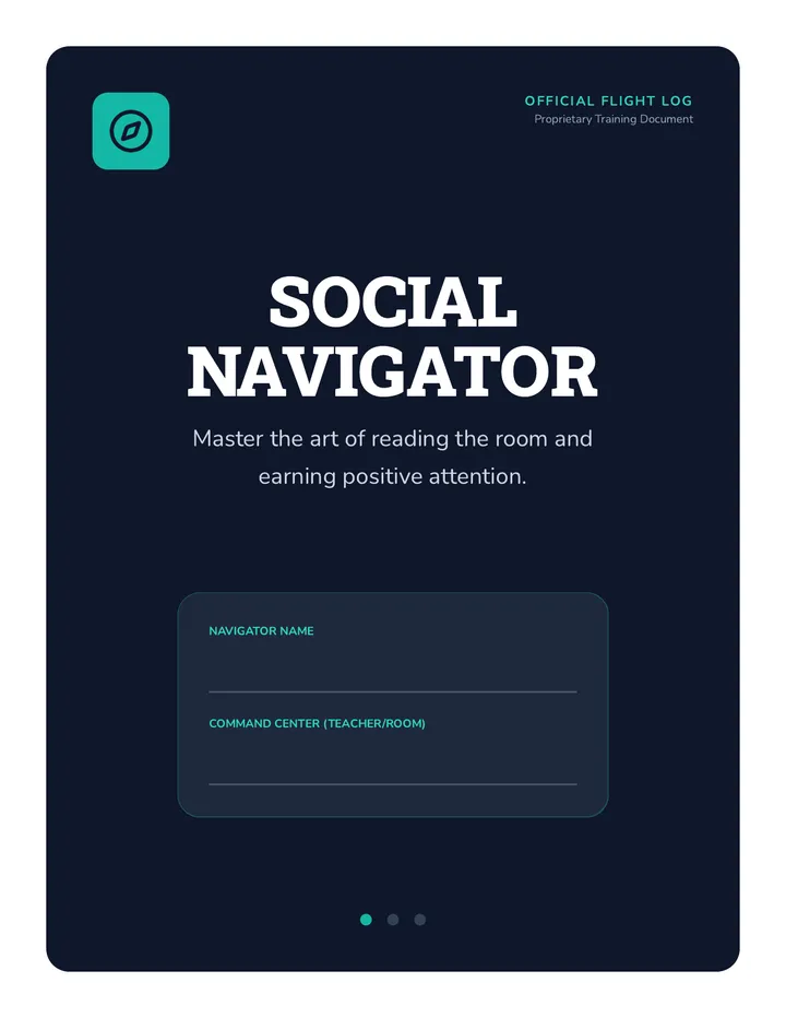 Social Navigator Student Log