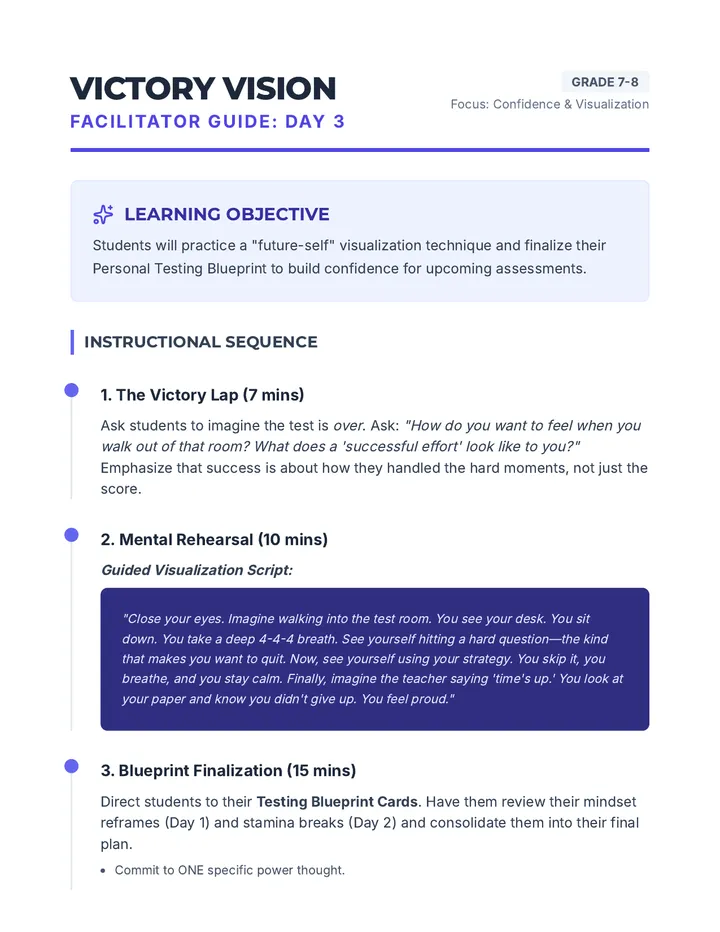 Victory Vision Facilitator Guide