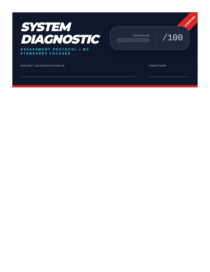 System Diagnostic Assessment