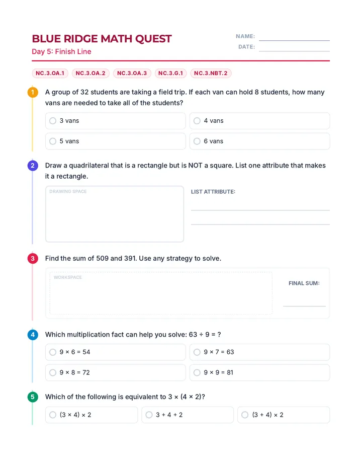 Day 5 Quest Worksheet