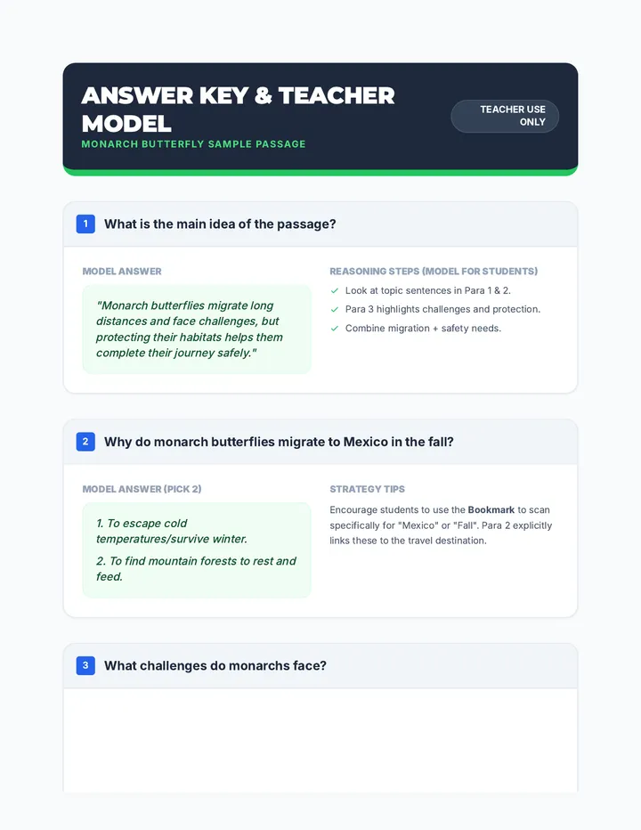 Toolbox Answer Key