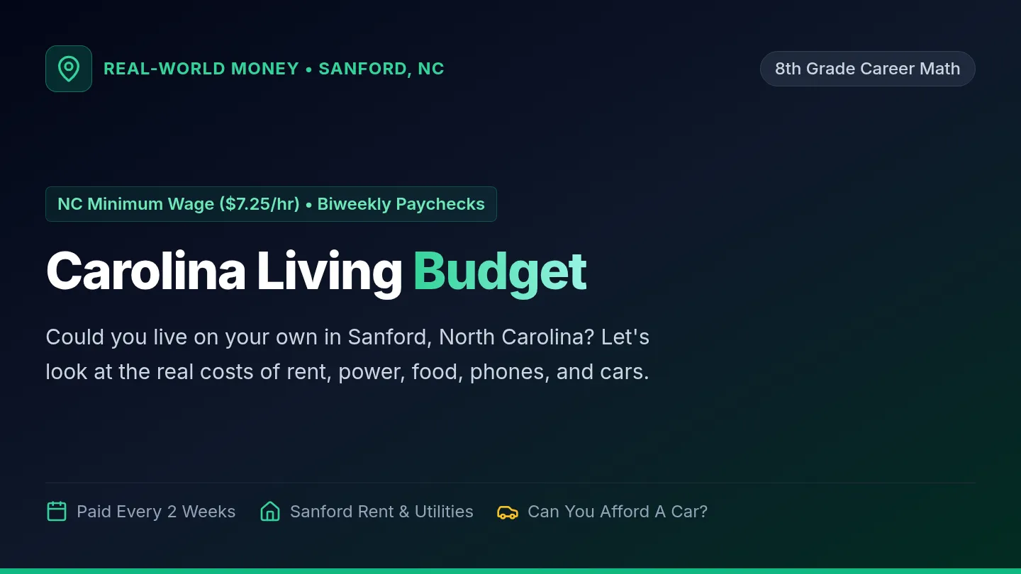 Carolina Living Budget Slides
