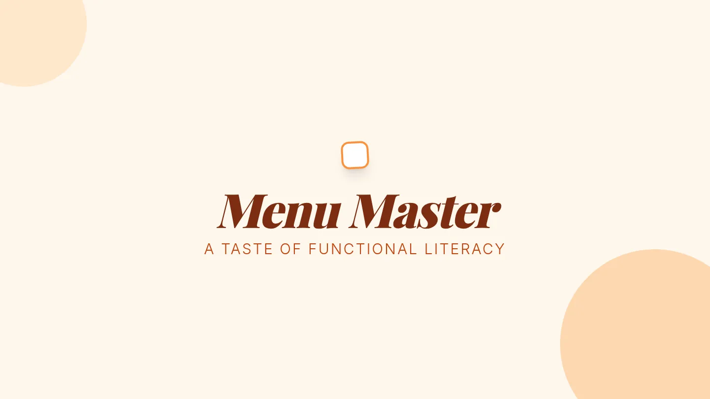 Menu Mystery Slides