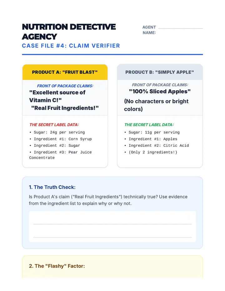 Claim Verifier Worksheet