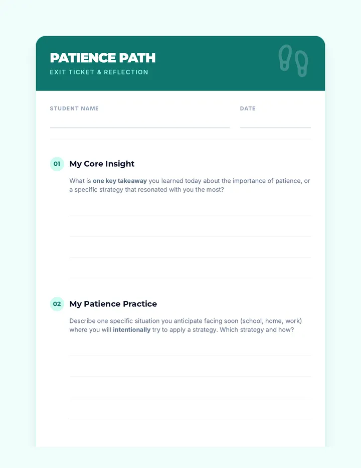 Patience Path Cool Down
