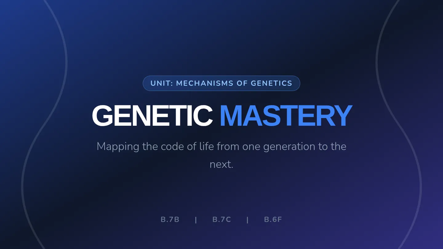 Genetic Mastery Slides