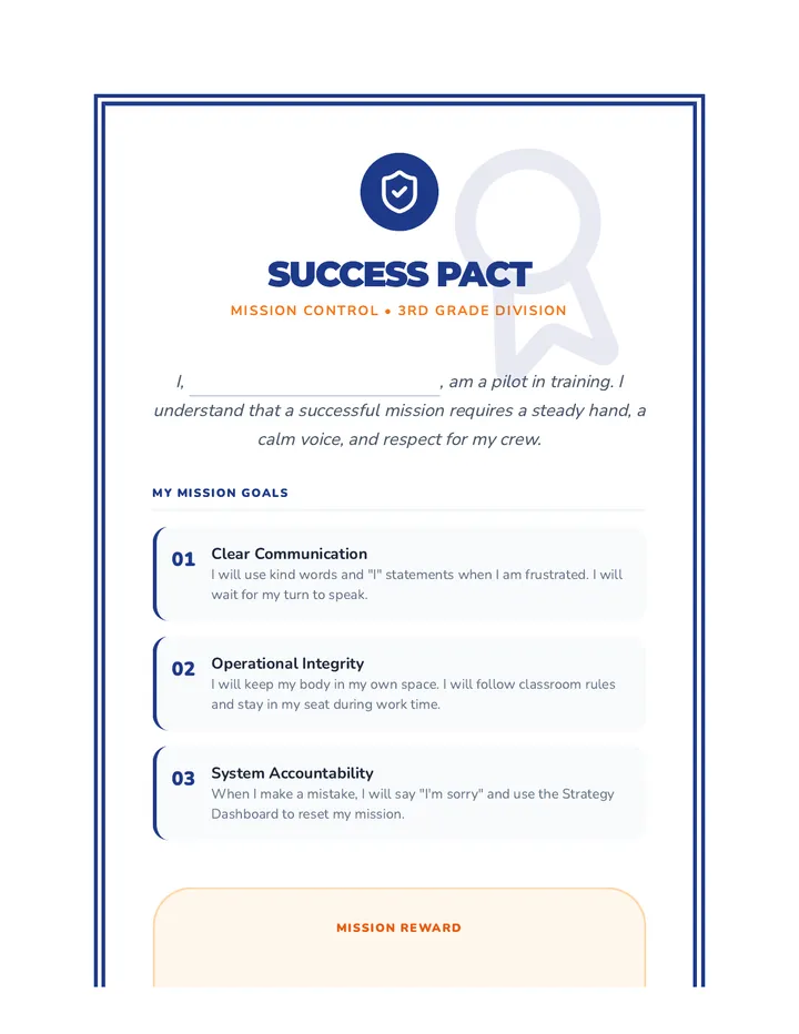 Mission Success Pact Contract