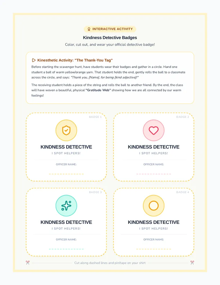 Kindness Detective Kit