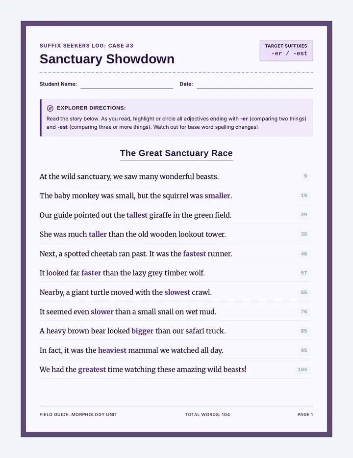 Sanctuary Showdown Passage
