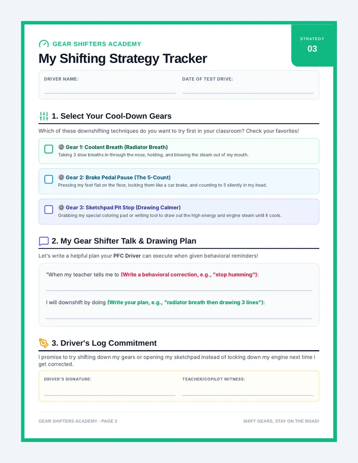 Shifting Strategy Tracker